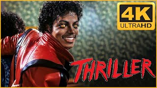 Thriller  Full Version  Michael Jackson  Ultra HD 4K  60fps [upl. by Alyos]