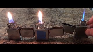 Standard Zippo Insert vs Thunderbird Butane Inserts  Initial Impressions [upl. by Keiko781]