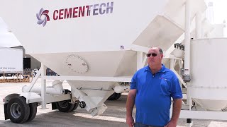 Cemen Tech Silo Walkaround Operating Filling and Cement Operations [upl. by Naarah912]