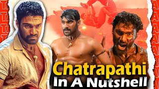 CHATRAPATHI In a NUTSHELL  THREEANGRYBOYS  telugucomedy [upl. by Kavanagh]