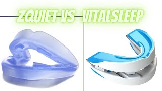 Zquiet vs Vitalsleep  Stop Snoring Mouthpiece Showdown [upl. by Amaerd]