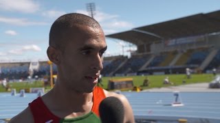 IAAF WU20 2016 Bydgoszcz 800m Men Heat Ayoub SNIBA MAR [upl. by Seligman]