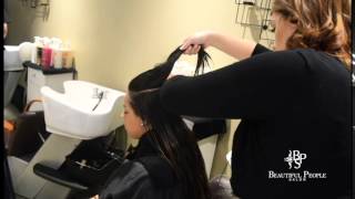 How to Apply Hair Color Glaze By Theresa White from Beautiful People Salon [upl. by Adlee]