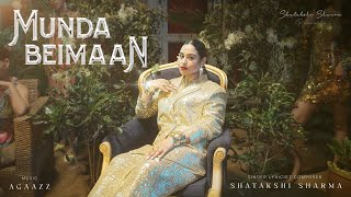 Munda Beimaan Official Video  Shatakshi Sharma  Five Diamonds  Latest Punjabi Song 2024 [upl. by Chon]