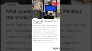 csagentsys blue screen  blue screen error crowdstrike  crowdstrike outage fix trending TASYT [upl. by Meehan70]