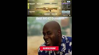 BEST MG42 Gunsmith No Recoil season 5 Cod Mobile codm callofdutymobile shorts callofduty gaming [upl. by Aenaj]