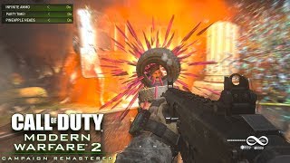 Modern Warfare 2 Remastered ALL CHEATS Gameplay  MW2 Remastered All 21 Intel Cheats amp Mods Showcase [upl. by Eihtur110]