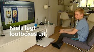 12jarige Niels legt lootboxes uit Het is wel verslavend ja  RTL NIEUWS [upl. by Haiasi]