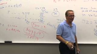 Money and Banking Lecture 6  Interest Rates and Present Value 1 [upl. by Bron]