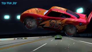 Cars 3 Full McQueen Crash Scene Race Remake Version 3 [upl. by Godliman]