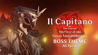 Genshin Impact  Fanmade Il Capitano Weekly Boss Theme All Phases [upl. by Lustig502]