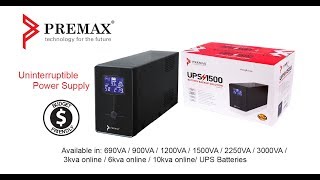 Good Quality and Budget Friendly Premax UPS from 690VA to 10KVA [upl. by Sheply104]