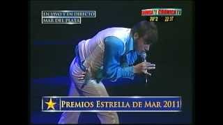 Martín Bossi interpretando a Sandro aren los Premios estrella de mar [upl. by Mignon991]