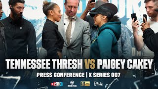 Tennessee Thresh and Paigey Cakey Full Press Conference  X Series 007 [upl. by Eart]