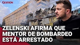 Ucrania anunció arresto de quotcoordinadorquot del bombardeo ruso contra restaurante [upl. by Guilbert]