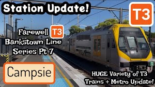 Campsie with a HUGE Variety of T3 Trains Farewell T3 Series Pt 7 [upl. by Triny]