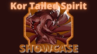 Kor Tailed Gen 2 Spirit Showcase in 3 Minutes  Shindo Life Roblox [upl. by Swiercz26]