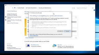 Cant Change Windows SmartScreen Settings  Quick Fix [upl. by Torrence]