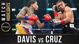 Davis vs Cruz HIGHLIGHTS December 15 2021  PBC on Showtime PPV [upl. by Latty]