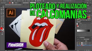 ✂PLOTEADO y COMPOSICIÓN de CALCOMANIAS  koradi Productions [upl. by Nit]