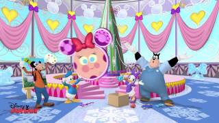 Mickey Mouse Clubhouse  Minnies Winter Bow Show Song  Disney Junior UK HD [upl. by Rika]