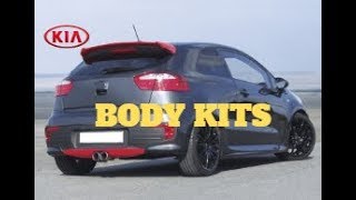 Kia Rio Hatchback Body Kits Tuning [upl. by Damali]