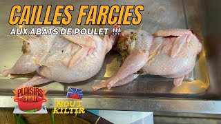 CAILLES FARCIES  Zandouille en Rougail  Carry THAZAR  Poisson  LA cuisine sur KANAL AUSTRALTV [upl. by Erminna309]