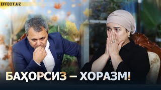 КИМГА ИШОНИШ КЕРАК ПРЕЗИДЕНТ ЁКИ ҲОКИМЛАРГА ХОРАЗМЛИКЛАР quotБАҲОРСИЗquot ҚОЛИШИ МУМКИН – EFFECTUZ [upl. by Nerol]