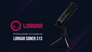 Audio Condenser USB Microphone Soner 313 by Lorgar [upl. by Nosnej]