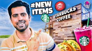 Trying The New Menu From All The Fast Food Chains  cravingsandcaloriesvlogs [upl. by Ballard]