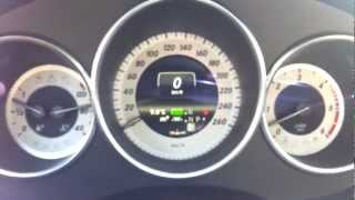 0100 kmh Mercedes CLS 350 CDI Acceleration [upl. by Lerrad]