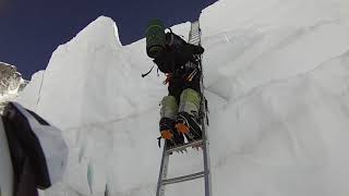 Khumbu Icefall 2015 Everest Expedition Video 3 [upl. by Ajnek]