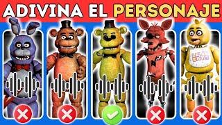 Adivina El Personaje De Five Nights At Freddy😀FNAF Quiz🐻 Freddy🐻Foxy🦊Chica🐥Bonnie🐰Lefty🐻🖤Chipi Chipi [upl. by Mannos]