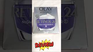 Olay Regenerist retinol 24 Night Cream Honest Review [upl. by Licha]