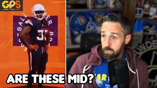 Live Reaction to Broncos New Uniforms Grossi Perna Show [upl. by Farrel]