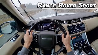 2021 NEW Range Rover Sport II Facelift 30 300HP  POV Test Drive  0100 [upl. by Mather]