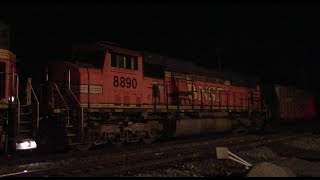 101123  NS Herzog train and more at Centralia Illinois [upl. by Karel]