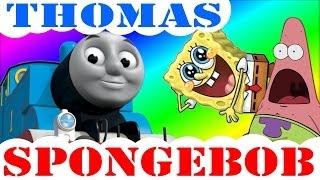 Spongebob Squarepants Intro Thomas The Train Lyrics [upl. by Slaughter706]