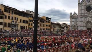 Calcio Storico Fiorentino 2014  Saluto alla voce [upl. by Sherline433]