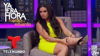 Penelope Menchaca habla de la fuente de su energía  Ya Era Hora  Telemundo [upl. by Xet]