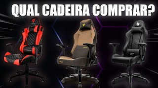 CADEIRA GAMER CUSTO BENEFÍCIO LISTA COM AS MELHORES DISPONÍVEIS EM 2023 [upl. by Clementia777]