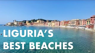 Italy beach vlog Top 65 BEST and MOST beautiful beaches on the Italian Riviera in Liguria Italy [upl. by Seldun]