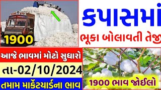 Kapas na bhav  2102024  કપાસના ભાવ2024  Information about cotton crop price  Commodity Trend [upl. by Anaoy]