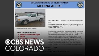 Colorado Bureau of Investigation issues Medina Alert for Weld County hitandrun suspect vehicle [upl. by Dion]