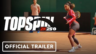 TopSpin 2K25  Official Gameplay Showcase Trailer [upl. by Reynold584]