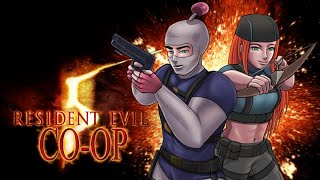 couples therapy ♡  RESIDENT EVIL 5 COOP [upl. by Leinnad]