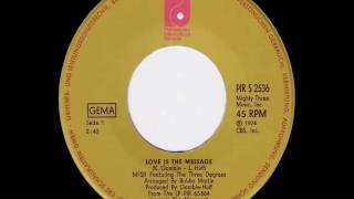 MFSB  Love Is The Message Dj S Rework [upl. by Olegnaid781]