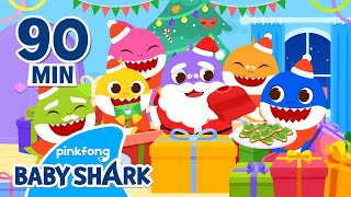 🎄The Holiday Seasons are Coming  Compilation  Christmas Song amp Story  Baby Shark Official [upl. by Cline]