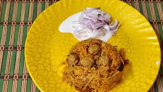 Tasty Meal Maker Biryani Recipe In TamilSoya Chunks Recipe TamilSoya Biryani Recipe [upl. by Eninnej343]