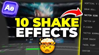 How to Create Shake Effects in After Effects Easy Tutorial [upl. by Boyer]